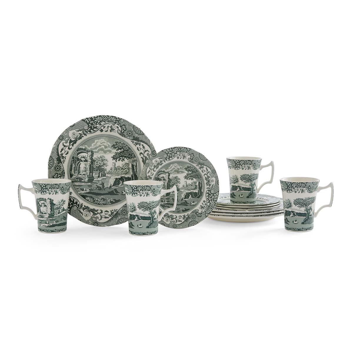 Heritage Green Italian 12 Piece Set image number null